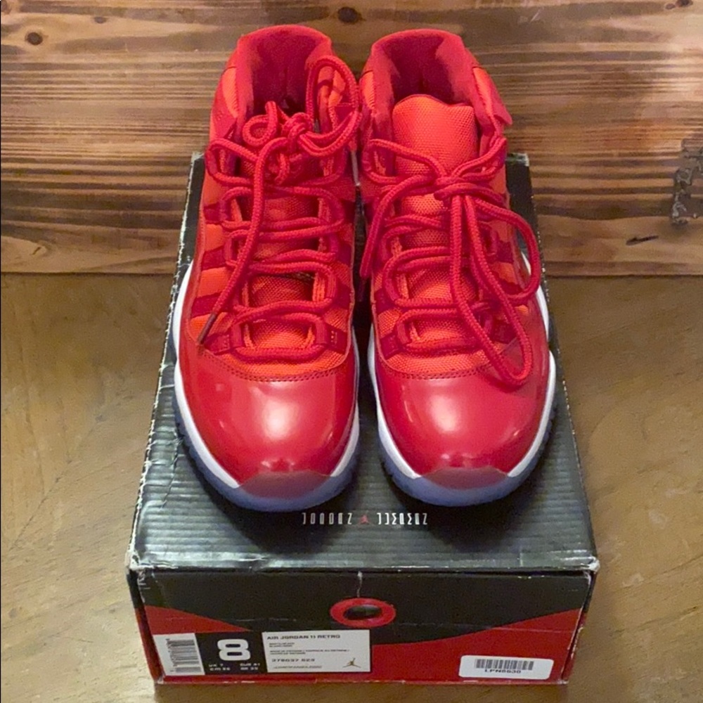 Nike Air Jordan 11 win like 96 Retro Gym Red